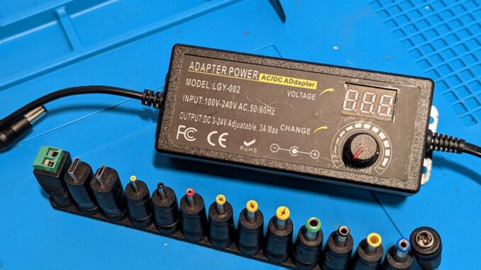LGY-002: 3-24 Volt, 3 Ampere - Volt, Ampere & Watt